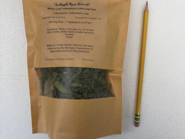 1oz Yellowhorn Loose Leaf Tea